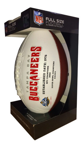 Balon De Futbol Americano Full Size Nfl Tampa Bay Buccaneers