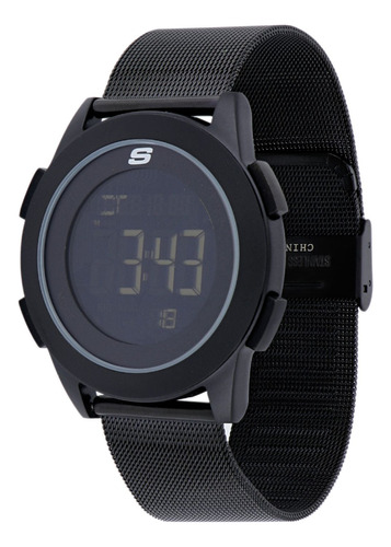 Reloj Para Hombre Skechers Rosencrans Sr5169 Negro