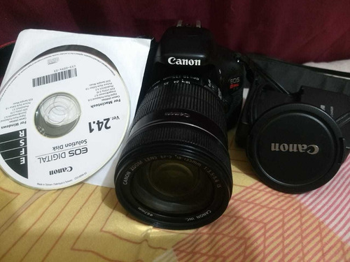 Canon T3i + Lente 50mm 1.8 + 18-135mm