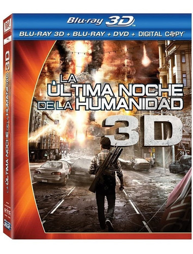 La Ultima Noche De La Humanidad Blu Ray 3d + Br + Dvd Nuevo 