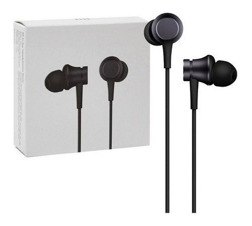 Audífonos Xiaomi Alámbricos In-ear Mi Headphones Basic Negro