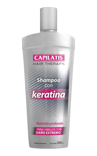 Shampoo  Keratina 350 Ml Capilatis Shamp-cr-acond.pers