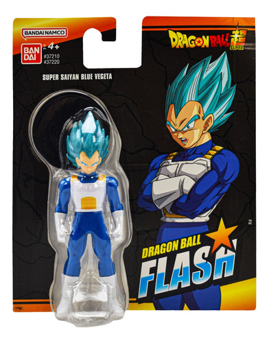 Dragon Ball Super Saiyan Blue Vegeta Flash 11cm Bandai