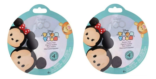 2 Sobres Sorpresa Tsum Tsum Disney Celebración 100 Años 