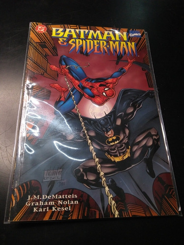 Batman & Spiderman Marvel Dc Comics En Ingles