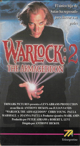 Warlock 2 Vhs Julian Sands Joanna Pacula 1993 Terror