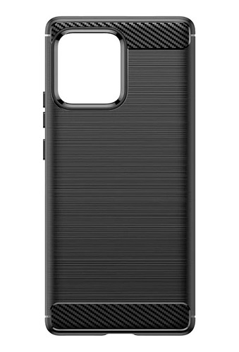 Funda Tpu Fiber Carbon Air Bag Para Moto Edge 40 + Hidrogel