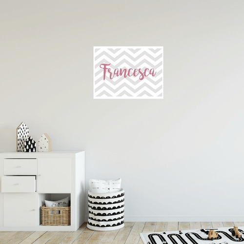 Imagen 2 de 4 de Cuadros Con Nombre - 30x40 Nene - Nenas - Infantil