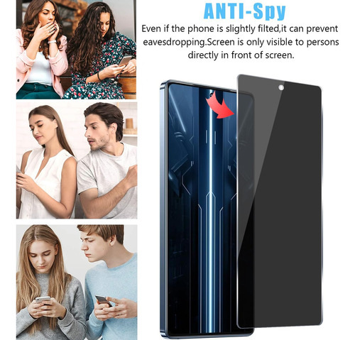 Film Protector Pantalla Privacidad Anti Espía Para Infinix Note 40 Pro