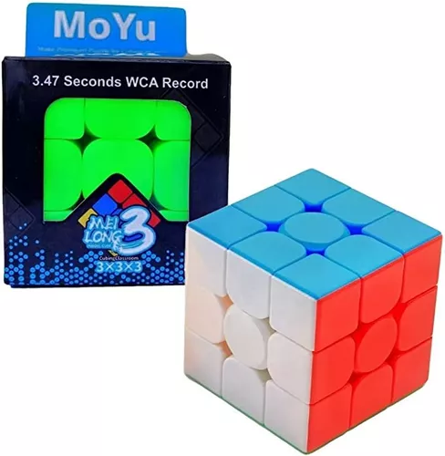 Cubo Mágico Profissional 3x3x3 Moyu Meilong Stickerless