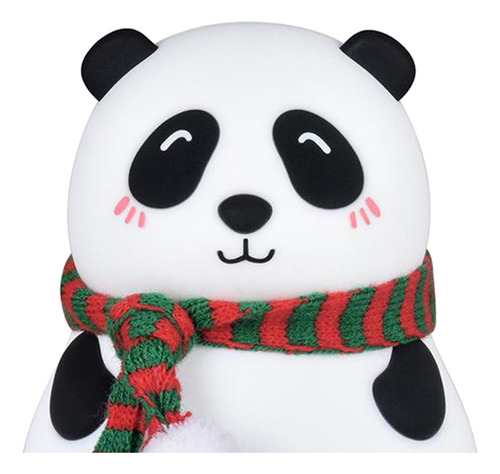Silicona Led Sensor Táctil Luz Nocturna Linda Panda