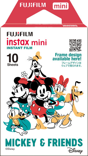 Película Para Cámara Instantánea Fujifilm Instax Mini Mickey