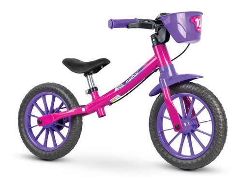 Bicicleta Infantil Balance Pre Bike Sem Pedal Aro 12 Nathor