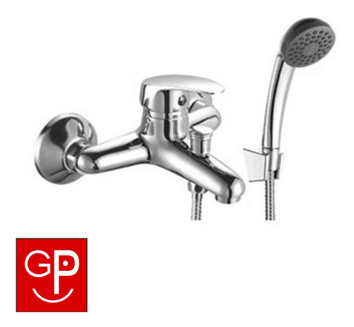 Imagen 2 de 5 de Monocomando De Baño Con Transferencia 15cm Wico Rimontti G P