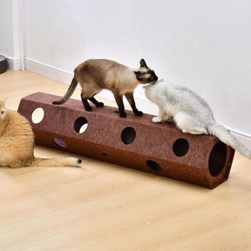 Brinquedo De TĂșnel Para Gatos Brinquedo De Arranhar Para L