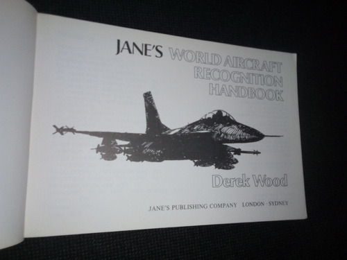 Imagen 3 de 9 de Jane´s World Aircraft Recognition Handbook Derek Wood