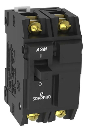 Disjuntor Nema Bifásico Soprano Asm2-b 20a