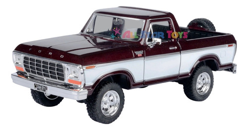 1/24 1978 Ford Bronco Motor Max Sin Caja