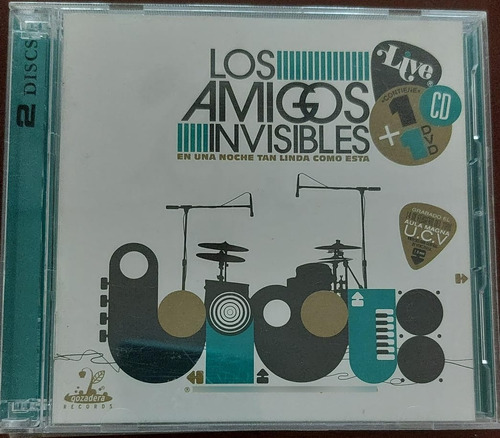 Cd Amigos Invisibles En Una Noche Tan Linda Como Esta 2 Cd 