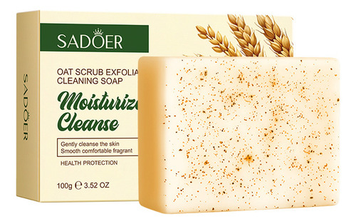 Ad Jabón Limpiador Exfoliante De Avena