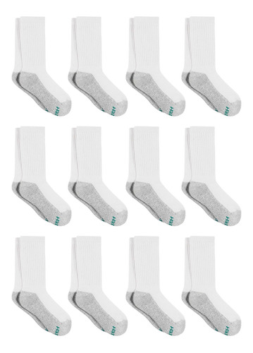 Hanes Calcetines Medianos Cl&aacute;sicos Para Ni&ntilde;os.