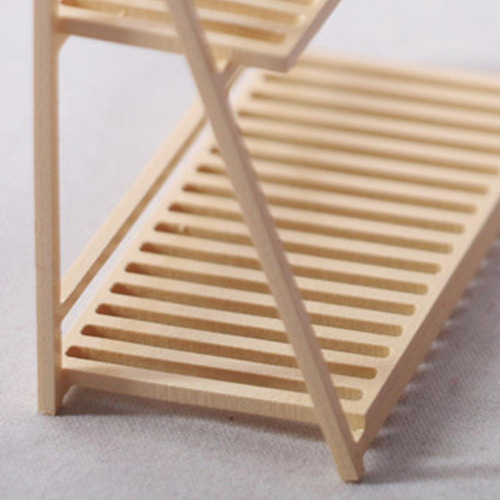 2 X 1/12 Dollhouse Flower Stand Display Rack Para Mini