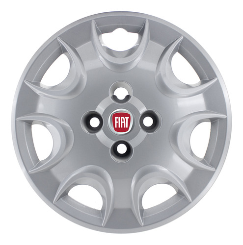 Tasa Rodado 14 Fiat Palio 2008 2009 2010 2013 2014 + Logo