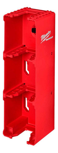 Estante De Baterías Packout M18 Milwaukee 48-22-8339 Color Rojo
