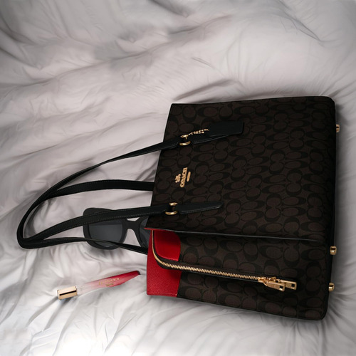 Coach Tatum Carryall 40, Marrom Preto