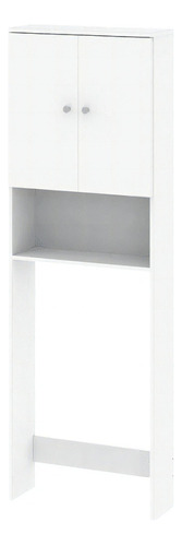 Mueble Sobre Inodoro Alacena Baño Organizador Dielfe Color Blanco