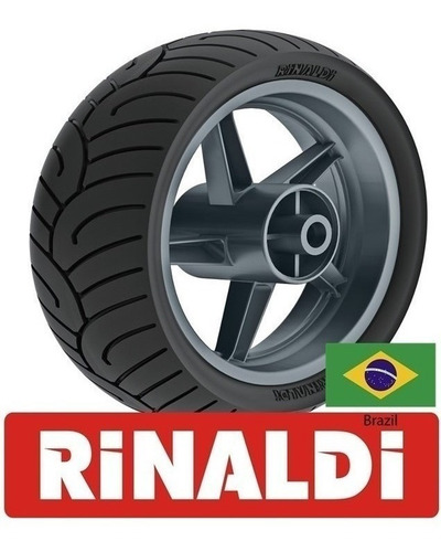 Imagen 2 de 2 de Cubierta Scooter Rinaldi Hb37 90 90 12 Elite 125 - Fas