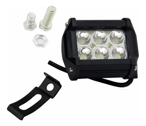 Focos Neblineros Led Cree 36w Blanco O Amarillo 12 Led Base