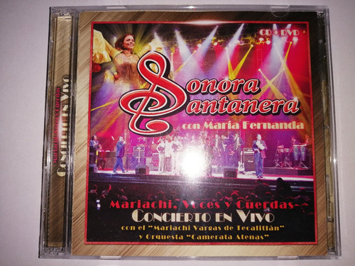 Sonora Santanera Maria Fernanda En Vivo Cd Dvd 2018 Mdisk