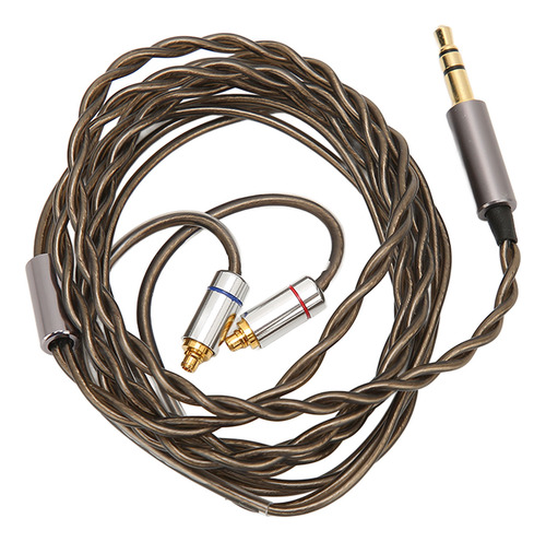 Cable De Auricular Mmcx 3.5 Mm Enchufe El Núcleo De Cobre