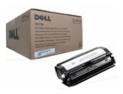 Dell 593- - Cartucho De Tóner Para Dell Dn (6 K), Color Ne.