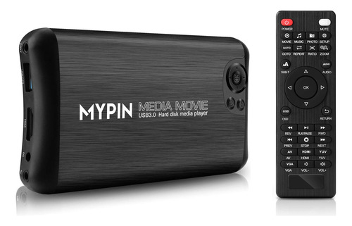 Hdmi Media Player Soporte Sata Hdd Av Salida Coaxial Para Sd