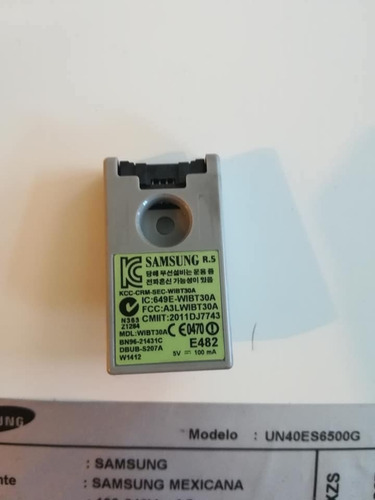 Modulo Bluetooth Para Televisor Samsung Un40es6500g (Usado)