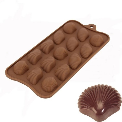 Molde Silicona Chocolate  Ostras