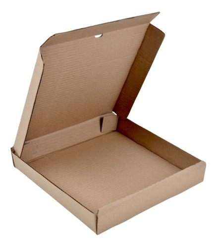Caja Para Pizza 25x25cm (10 Pulgadas) Kraft, 25 Piezas