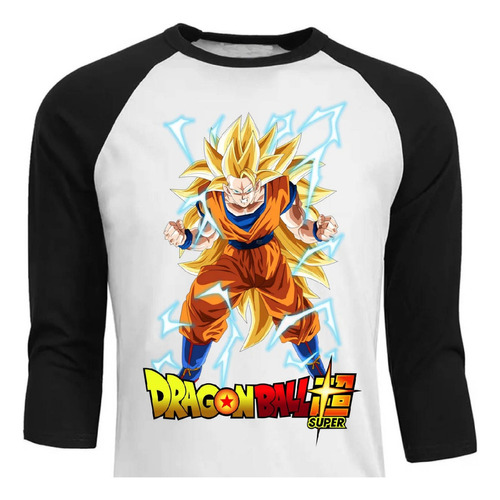 Dragon Ball Goku Ssj 3 - Anime - Raglan - Polera (7)