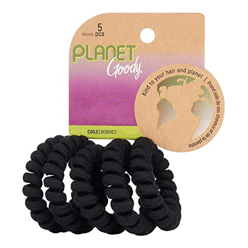 Goody Planet Goody Elastic Thick Hair Coils - 5 H2yxy