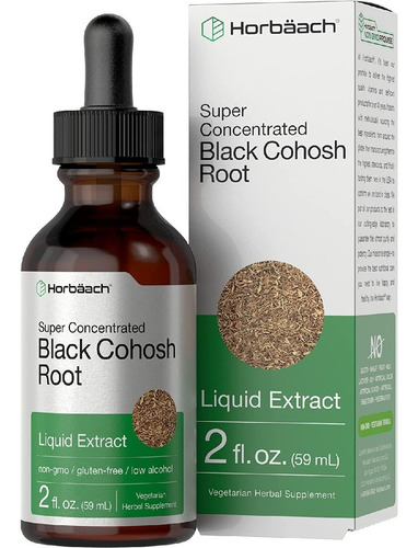 Extracto De Raíz De Cohosh Negra Horbäach (59 Ml)