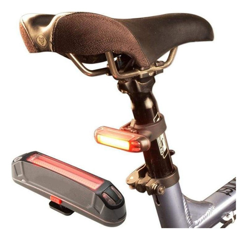 Juego De Luces  Traseras Led Para Bicicleta Comet Recargable