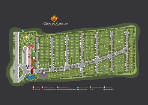 Imagen 2 de 14 de Lotes En Venta Barrio Privado Cepas Del Carmen