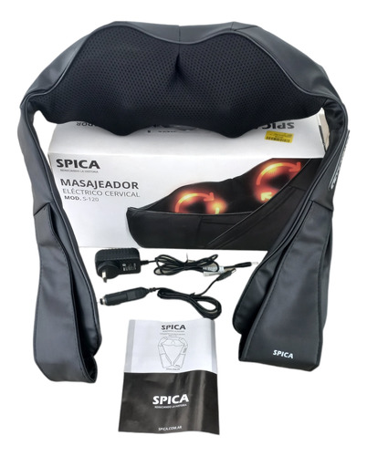 Masajeador Electrico Spica S-120 Cervical Espalda Hombros