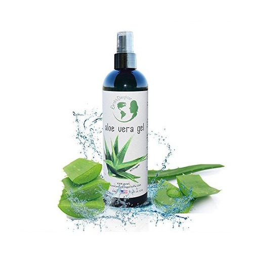 Gel De Aloe Vera 12 Oz - 99.75% Puro Y Orgánico Para El Rost