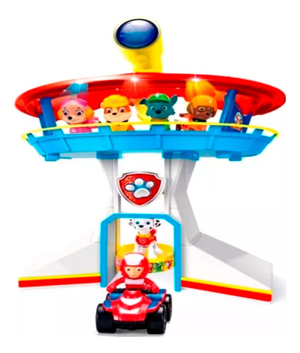 Torre Control Patrulla Canina Luz Sonido Paw Patrol Juguete