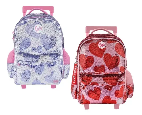 Mochila Carro 18 Corazon C led Y Lent. Footy 1241