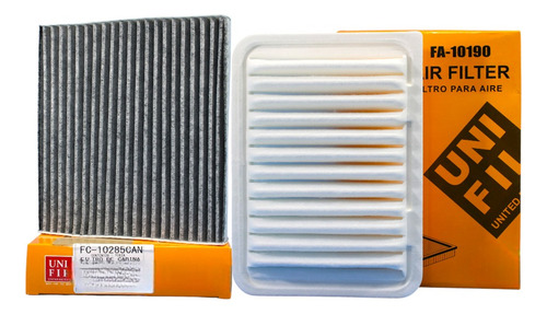 Kit Filtros Para Toyota Yaris 1.5 2007-2016 Aire Cabi Carbón