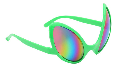 Divertidos Lentes De Disfraces De Aliens Lentes De Arco Iris